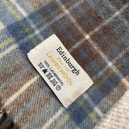 Шерстяной шарф в клетку Edinbourgh, оригинал