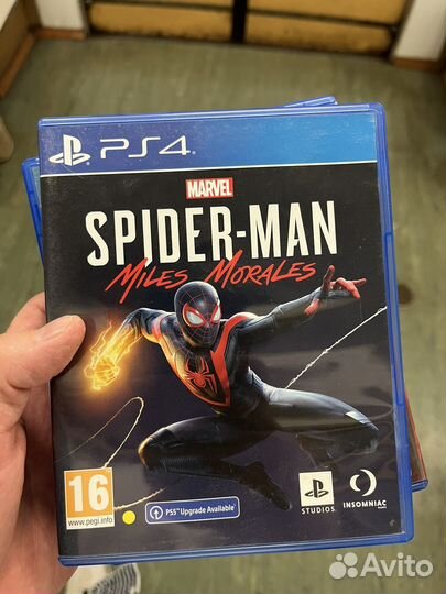 Spider man miles morales ps4 диск