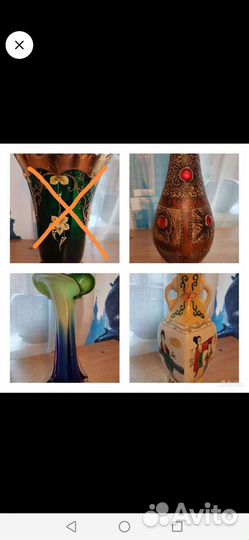 Вазы., Китай, Италия и иные