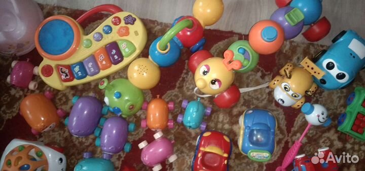 Развивающие игрушки много пакетом