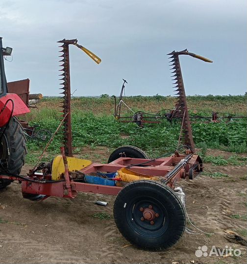 Косилка сегментная двухбрусная