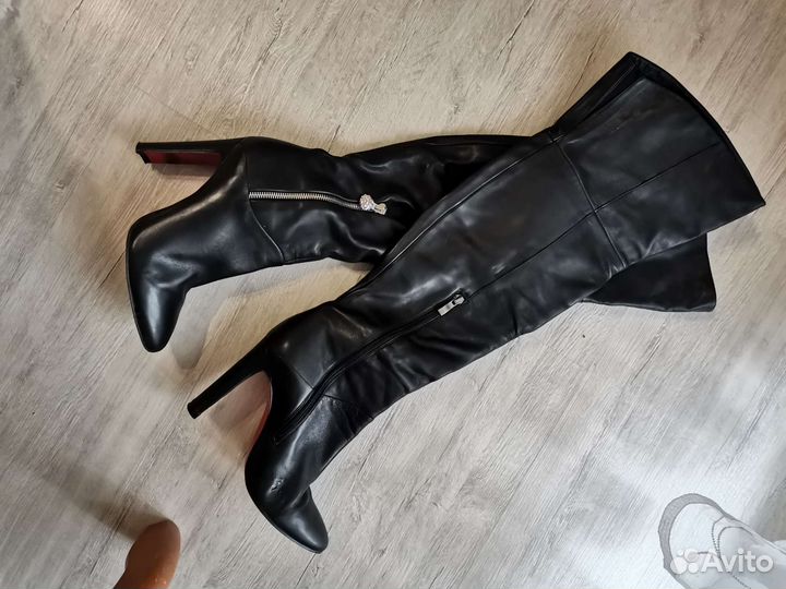 Сапоги высокие ботфорты