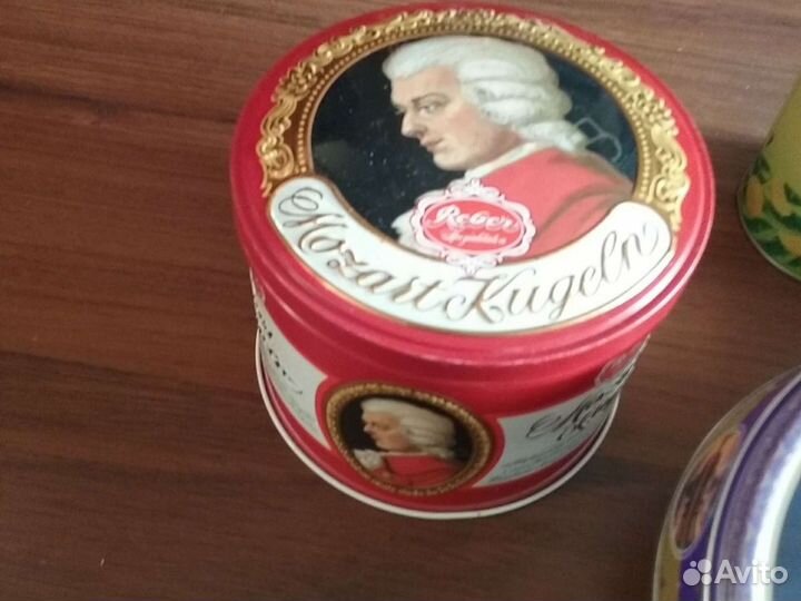 Железные баночки для хранения