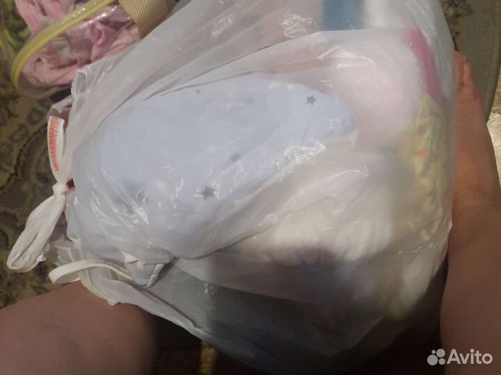 Детские вещи пакетом от 0 до года для девочки