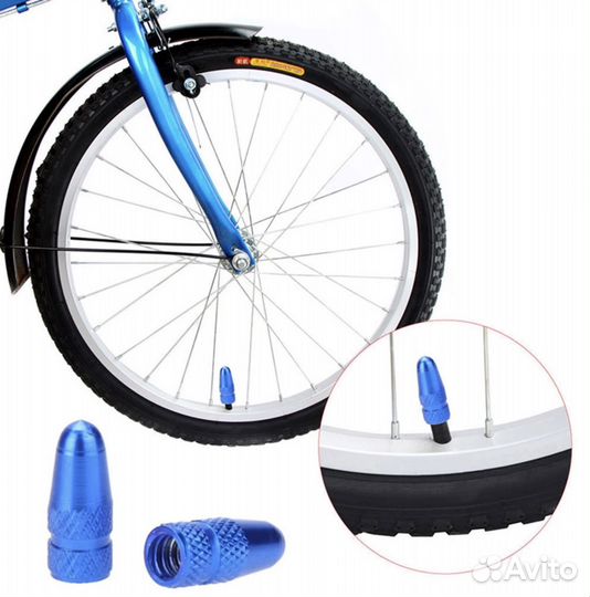 Колпачок на ниппель presta (комплект 2 шт.)