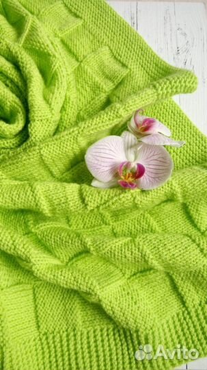 Детский плед ручной работы