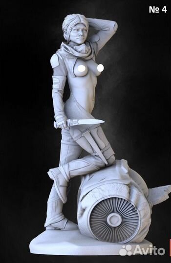 Фигурки Девушки 3D nsfw 18+