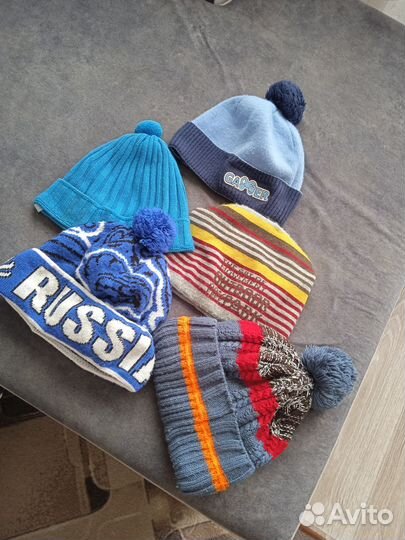 Шапки на 5-6 лет
