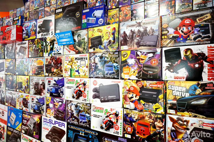 Денди и Sega (уникальные, ntsc). Магазин. Гарантия