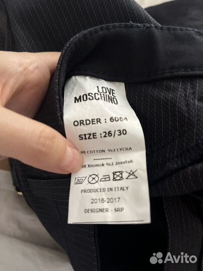 Брючки love Moschino оригинал