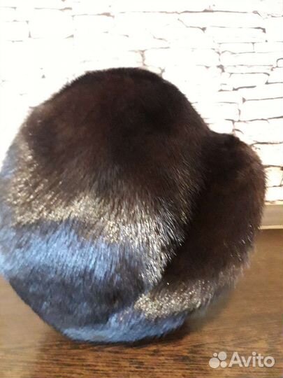Шляпка норковая.новая