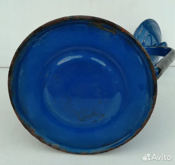 Кофейник эмалированный старый СССР