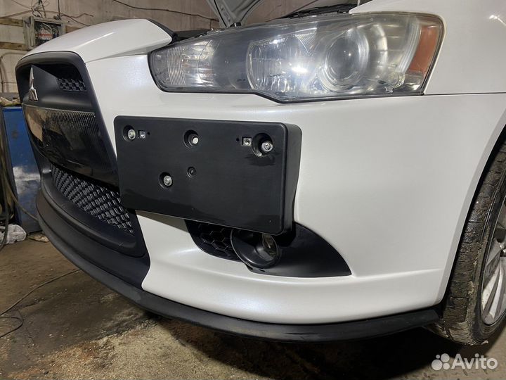 Бампер передний Lancer 10 X рестайлинг