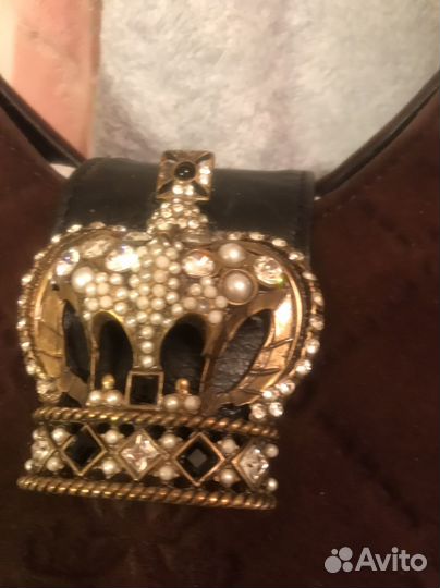 Трендовая замш сумка Braccilini Италия