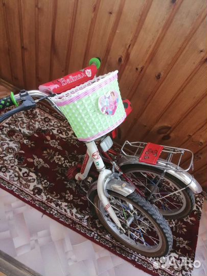 Детский велосипед складной 4-6лет