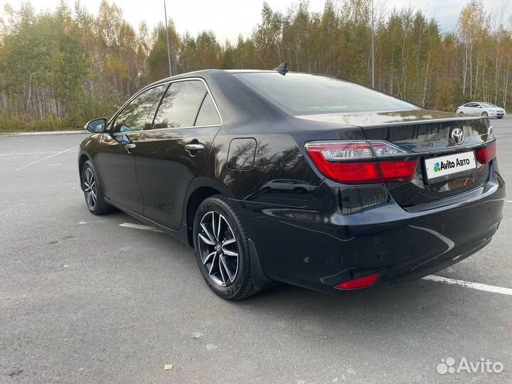 Toyota Camry 2.5 AT, 2018, 112 000 км