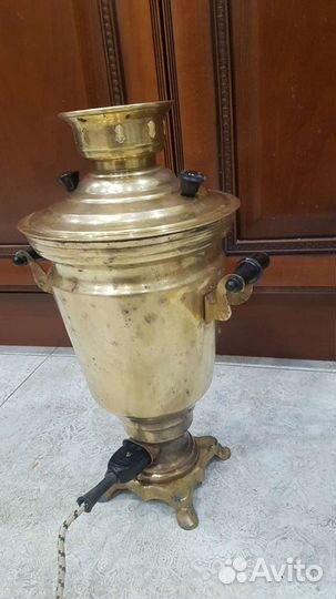 Самовар электрический жёлтый(суксун)