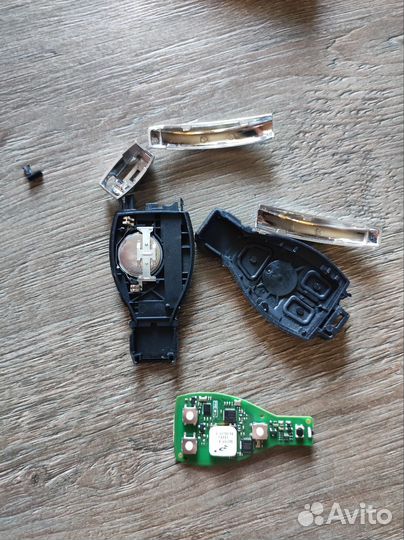 Ключ mercedes рыбка с keyless-GO