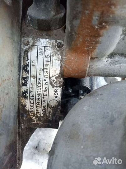 Двигатель на камаз 740 10 бу