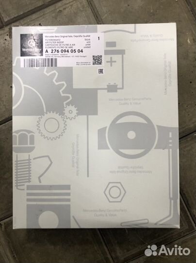 Воздушный фильтр 2760940504