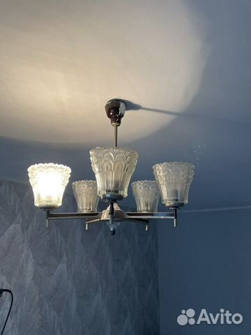 Люстра потолочная бу