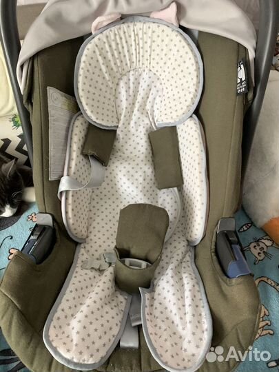 Матрасик вкладыш в коляску,автолюльку