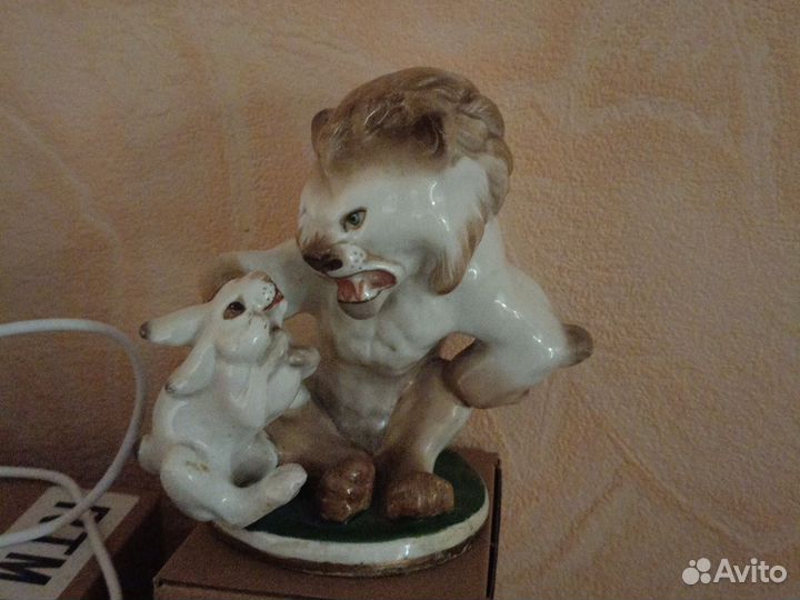 Лев и заяц. лфз. Проф реставрация