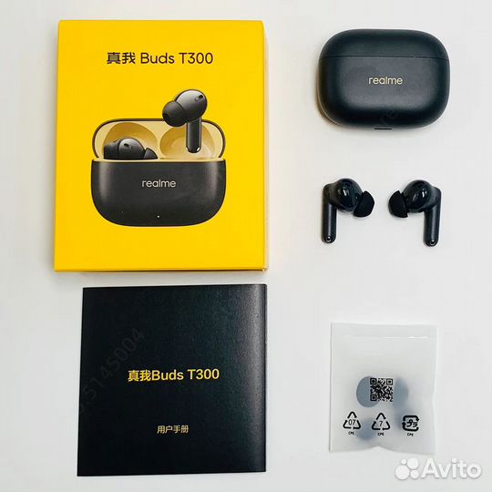 Наушники True Wireless realme Buds T300 Black