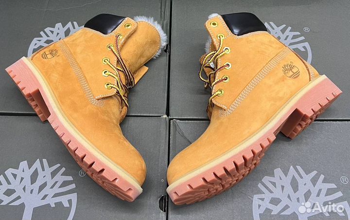 Ботинки Timberland с мехом