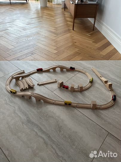 Деревянная железная дорога IKEA