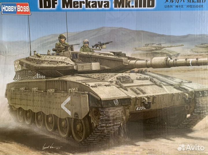 Модель танка IDF Merkava Mk.3D (HobbyBoss 82441)