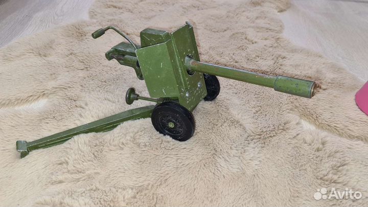 Игрушка пушка СССР