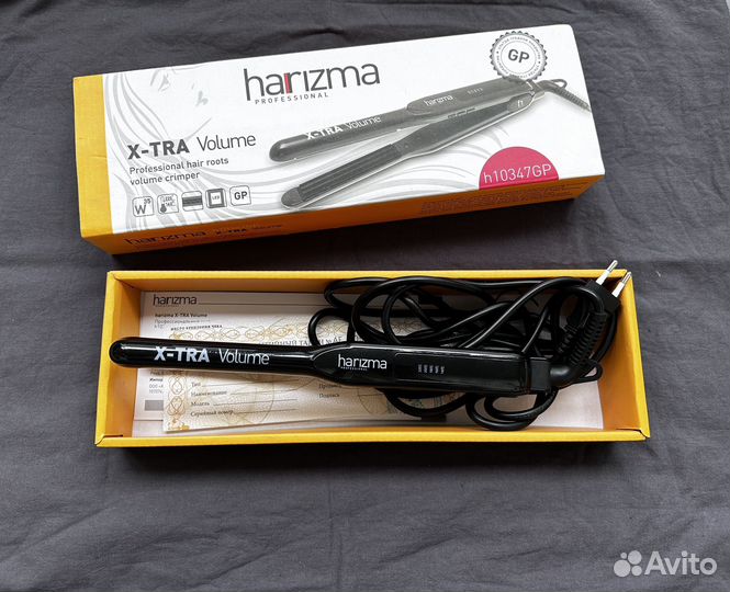 Щипцы-гофре для прикорневого объема Harizma