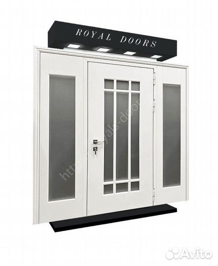 Парадная дверь с терморазрывом