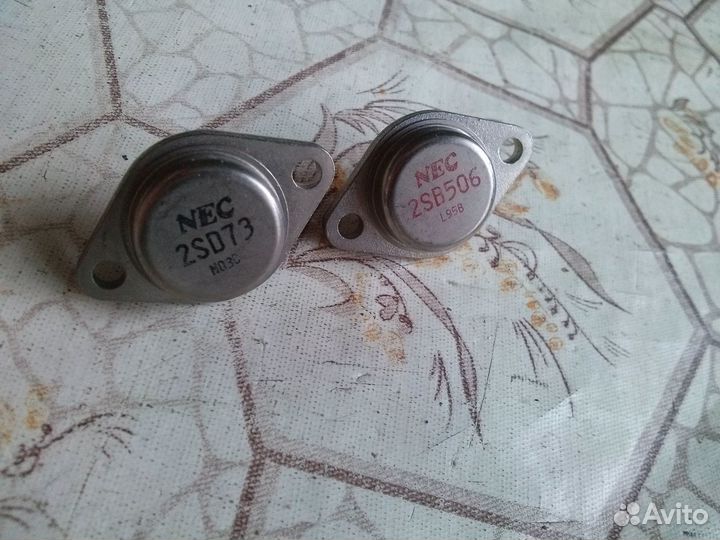 2sb506 2sd73 NEC транзисторы