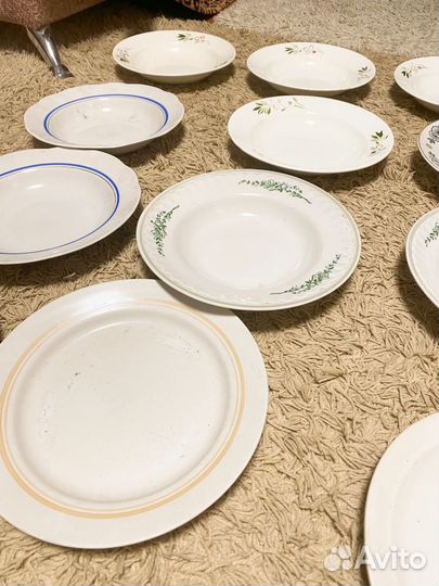 Тарелки суповые глубокие СССР