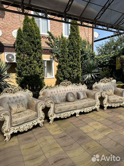 Мягкая Мебель «Корона-2» / мягкая тройка / диван