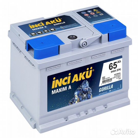 Аккумулятор Inci AKU Maxim A 65L прям. пол. 65 Ач