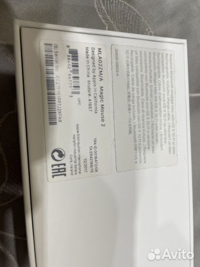 Мышь Apple magic mouse 2