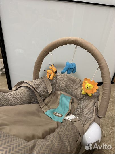 Шезлонг для новорожденных babyton