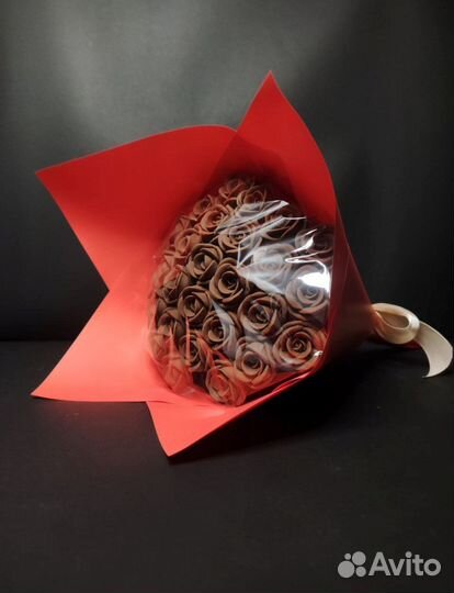 Букет - 29 Роз из Бельгийского Шоколада