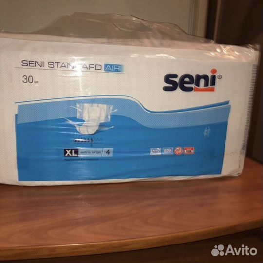 Памперсы для взрослых 4 размер XL