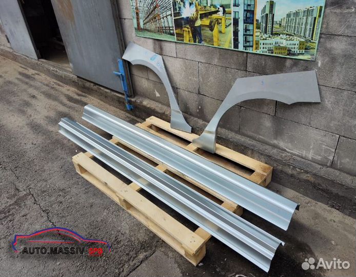 Ремонтные пороги Mitsubishi Montero 3 рест