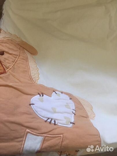 Бортики feretti и постельное в детскую кроватку