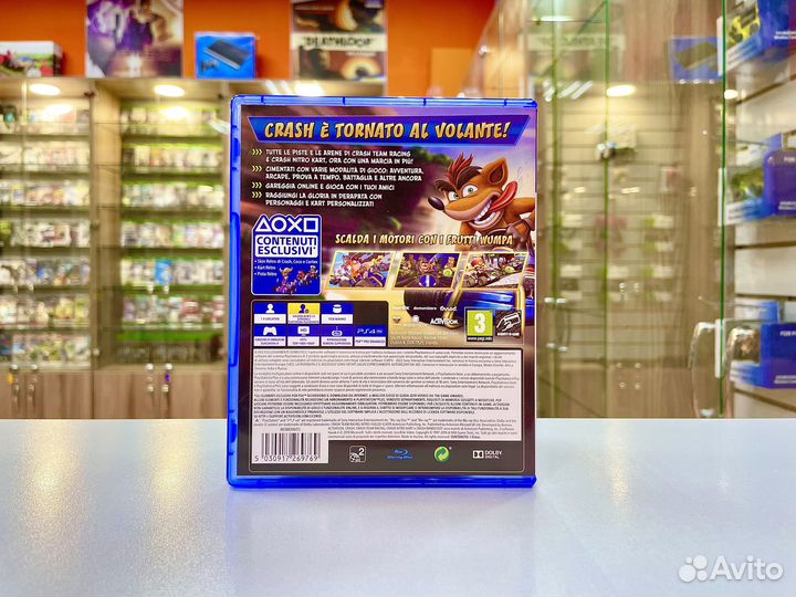 Crash Team Racing Nitro Fueled PS4