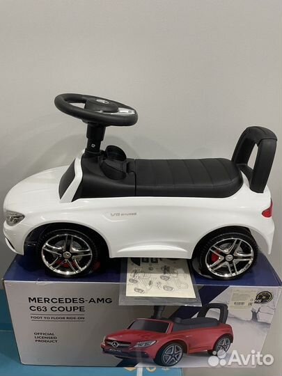 Машинка-каталка толокар Mercedes benz новый