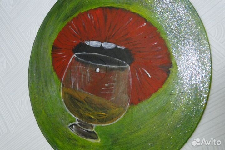 Картина на виниле. Авторская работа