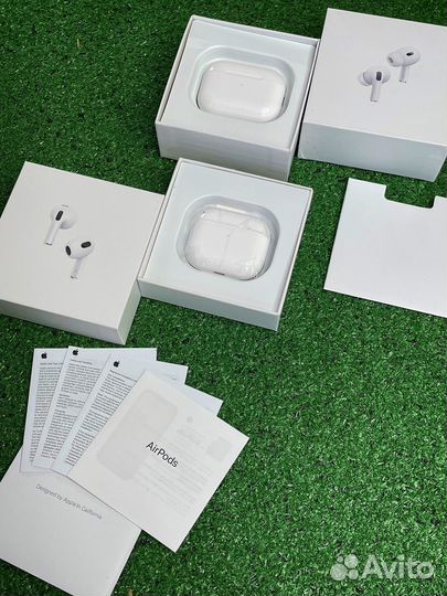 Airpods Pro 2nd generation и AirPods 3 бюджетные