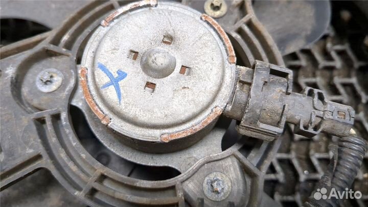 Вентилятор радиатора Nissan Micra K12E, 2004