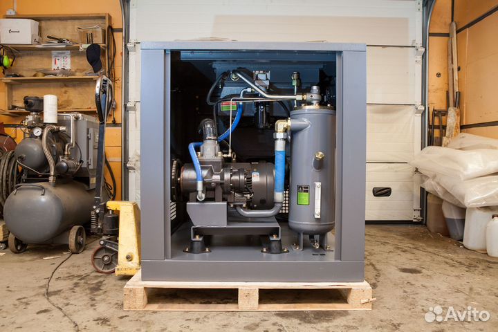 Компрессор 37 кВт винтовой 8/10 Бар